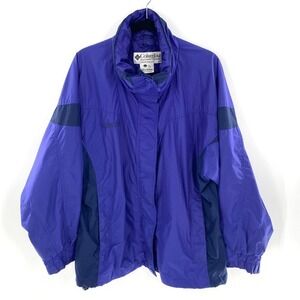 Columbia Bugaboo Women's Purple Winter Ski Snowboard‎ Jacket Full Zip Size L